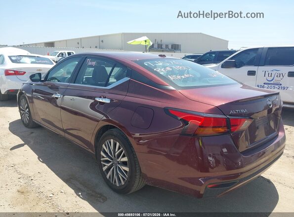 1N4BL4DV9SN403399 2025 NISSAN ALTIMA Burgundy Задня ліва чверть