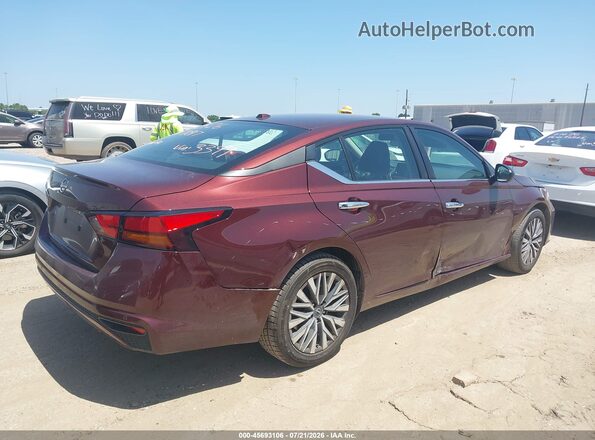 1N4BL4DV9SN403399 2025 NISSAN ALTIMA Burgundy Задня права чверть