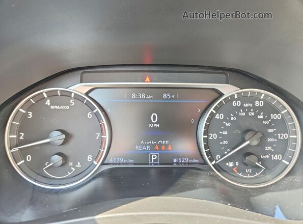 1N4BL4DV9TN330441 2026 NISSAN ALTIMA Black Instrument cluster view