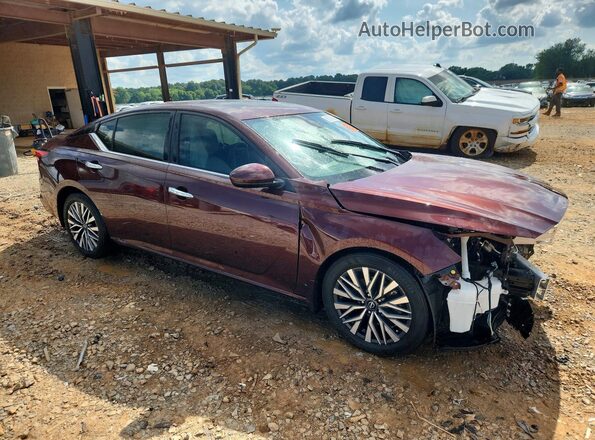 1N4BL4DVXRN305654 2024 NISSAN ALTIMA Темно-бордовый Передняя правая четверть