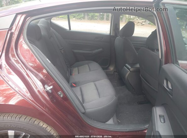 1N4BL4DVXRN336886 2024 NISSAN ALTIMA Burgundy Widok naklejki z numerem VIN