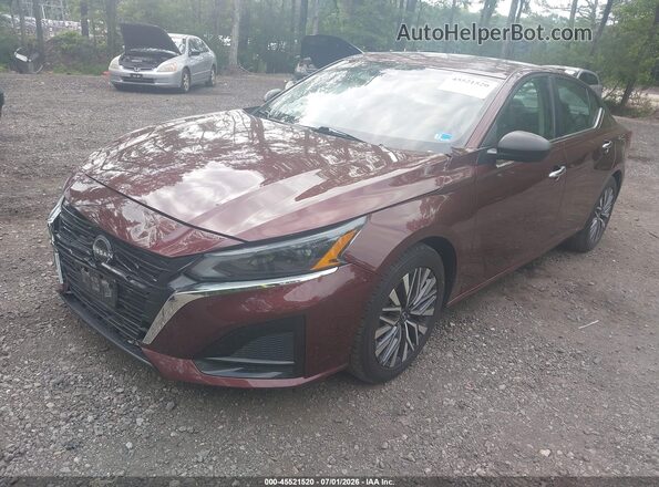 1N4BL4DVXRN336886 2024 NISSAN ALTIMA Burgundy Przód lewy