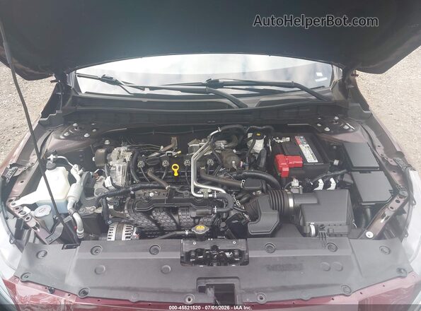 1N4BL4DVXRN336886 2024 NISSAN ALTIMA Burgundy Widok z tyłu