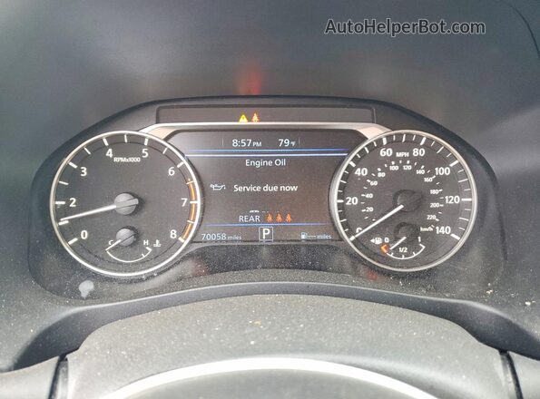1N4BL4DVXRN343630 2024 NISSAN ALTIMA Черный Вид щитка приборов