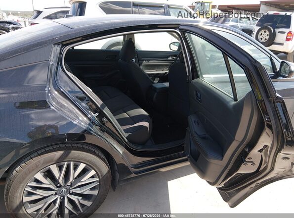 1N4BL4DVXRN349749 2024 NISSAN ALTIMA Black VIN კოდის სტიკერის ხედი