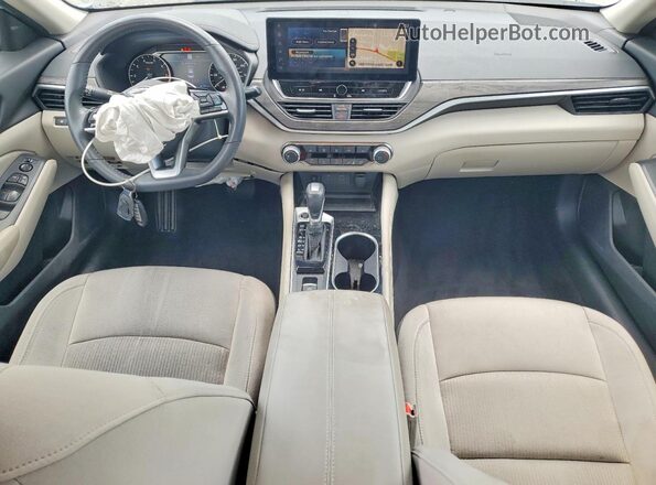 1N4BL4DVXRN411523 2024 NISSAN ALTIMA White Առջևի վահանակի տեսք