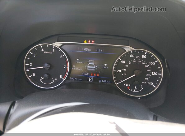 1N4BL4DVXSN396849 2025 NISSAN ALTIMA Черный Вид задних сидений
