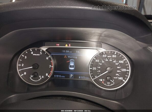 1N4BL4DW1MN420127 2021 NISSAN ALTIMA Gray Вид задніх сидінь