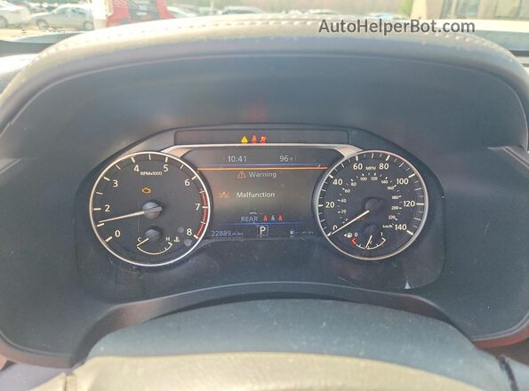 1N4BL4DW1RN403688 2024 NISSAN ALTIMA White ხელსაწყოთა პანელის ხედი