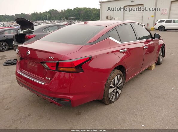 1N4BL4DW2KC138278 2019 NISSAN ALTIMA Maroon Tył prawy