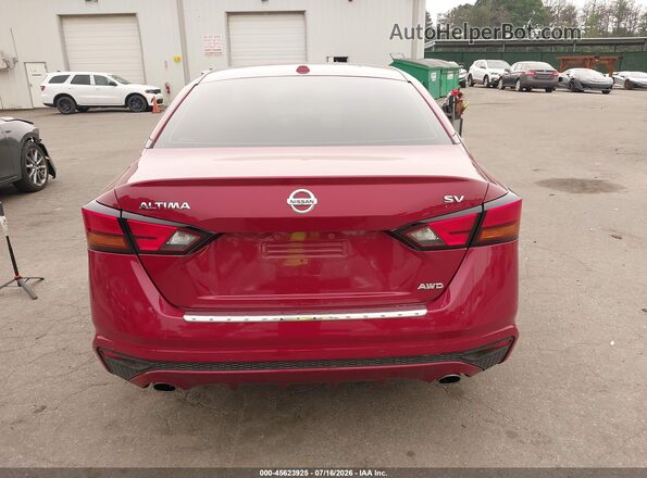 1N4BL4DW2KC138278 2019 NISSAN ALTIMA Maroon 