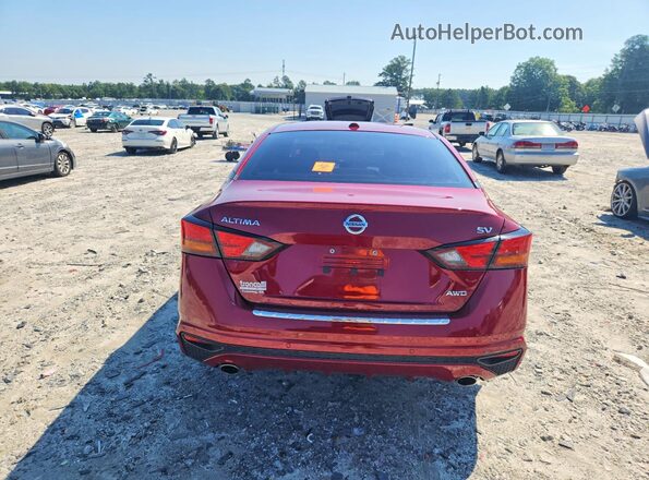 1N4BL4DW2NN363275 2022 NISSAN ALTIMA Red Vista trasera