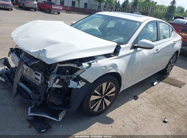 1N4BL4DW2NN363910 2022 NISSAN ALTIMA White წინა მარცხენა ხედი სამი მეოთხედიდან