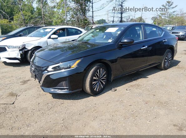 1N4BL4DW2RN325194 2024 NISSAN ALTIMA Black წინა მარცხენა ხედი სამი მეოთხედიდან