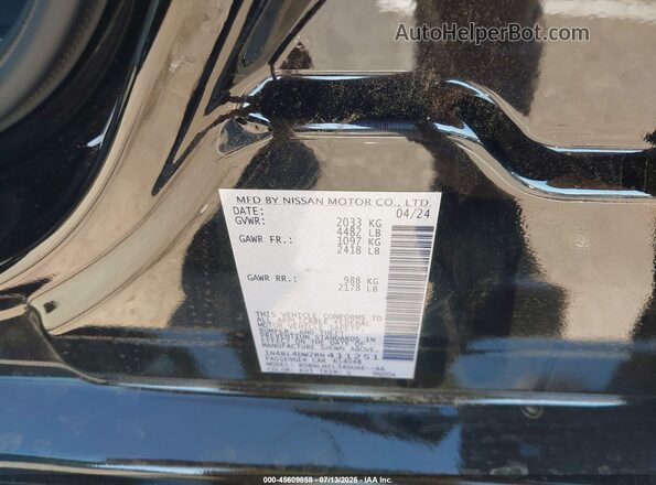 1N4BL4DW2RN411251 2024 NISSAN ALTIMA Black Vista del compartimento del motor