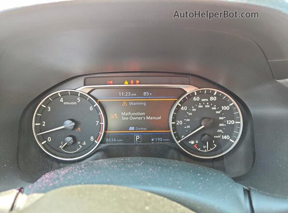 1N4BL4DW2SN411269 2025 NISSAN ALTIMA Silver Սարքավորումների վահանակի տեսք
