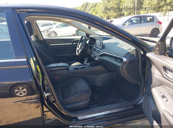 1N4BL4DW3KC227759 2019 NISSAN ALTIMA Black Widok wnętrza z przodu