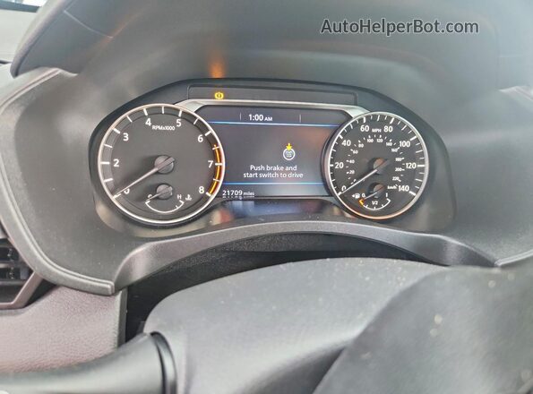 1N4BL4DW4RN387244 2024 NISSAN ALTIMA Black Սարքավորումների վահանակի տեսք