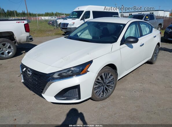 1N4BL4DW4SN378677 2025 NISSAN ALTIMA White Vista tres cuartos delantera izquierda