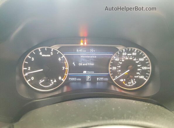 1N4BL4DW5LC268749 2020 NISSAN ALTIMA Серый Вид щитка приборов