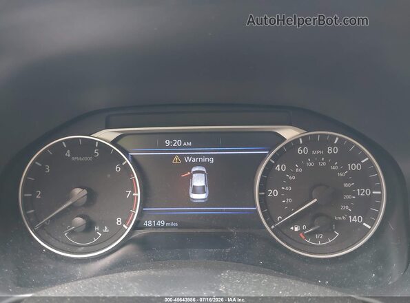1N4BL4DW5LC271229 2020 NISSAN ALTIMA Gray Rear seats view