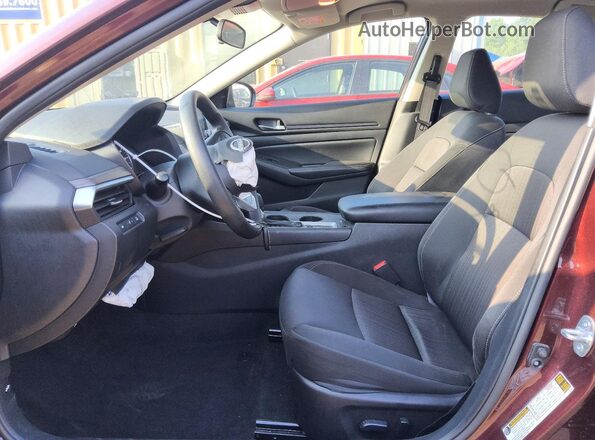 1N4BL4DW5SN363055 2025 NISSAN ALTIMA Burgundy წინა სალონის ხედი