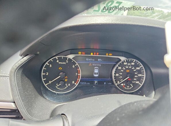 1N4BL4DW6KC183515 2019 NISSAN ALTIMA Black Widok zestawu wskaźników