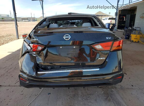 1N4BL4DW6MN344534 2021 NISSAN ALTIMA Black Widok z tyłu