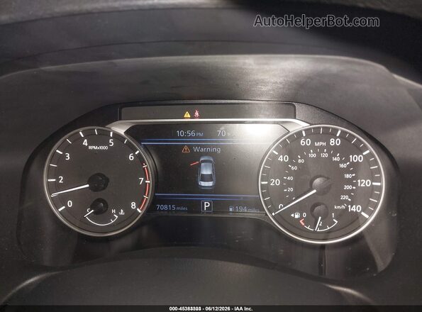 1N4BL4DW6MN415375 2021 NISSAN ALTIMA Black Вид задніх сидінь