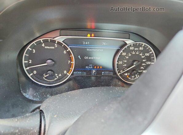 1N4BL4DW7RN420169 2024 NISSAN ALTIMA Black Սարքավորումների վահանակի տեսք