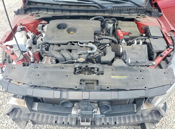 1N4BL4DW8LC167012 2020 NISSAN ALTIMA Burgundy Vista interior trasera