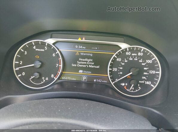 1N4BL4DW9MN324634 2021 NISSAN ALTIMA White Widok tylnych siedzeń