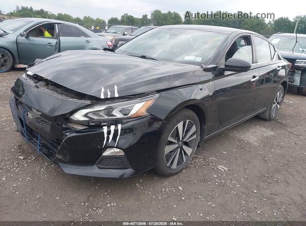 1N4BL4DW9MN337657 2021 NISSAN ALTIMA Черный Передняя левая четверть