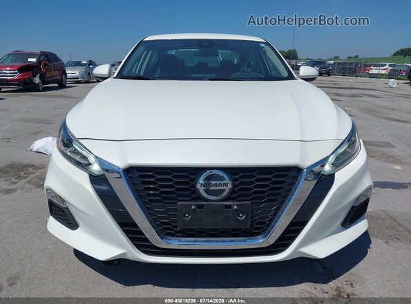 1N4BL4DW9MN409375 2021 NISSAN ALTIMA White ხელსაწყოთა პანელის ხედი