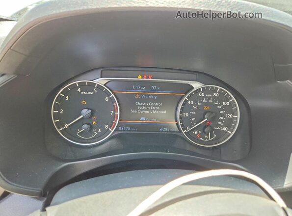 1N4BL4DWXKC152607 2019 NISSAN ALTIMA Silver Սարքավորումների վահանակի տեսք