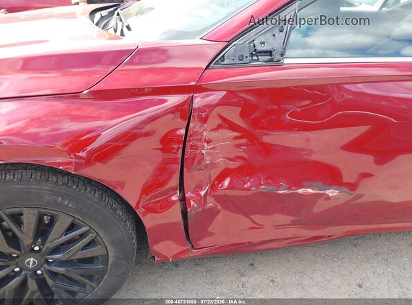 1N4BL4DWXSN364282 2025 NISSAN ALTIMA Red წინა ხედი