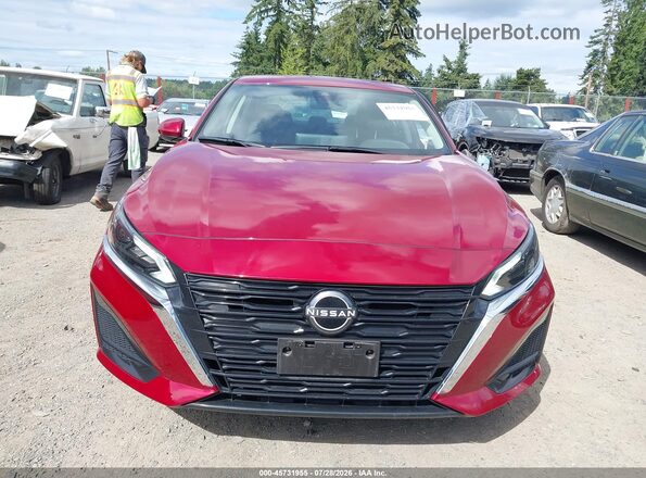 1N4BL4DWXSN364282 2025 NISSAN ALTIMA Red ხელსაწყოთა პანელის ხედი