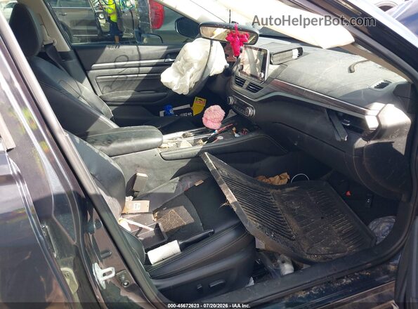1N4BL4EV0KC160835 2019 NISSAN ALTIMA Black Вид салону спереду