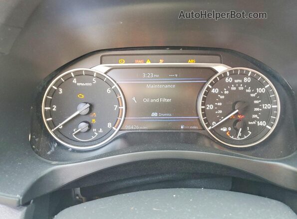 1N4BL4EV0KC160933 2019 NISSAN ALTIMA Серый Вид щитка приборов