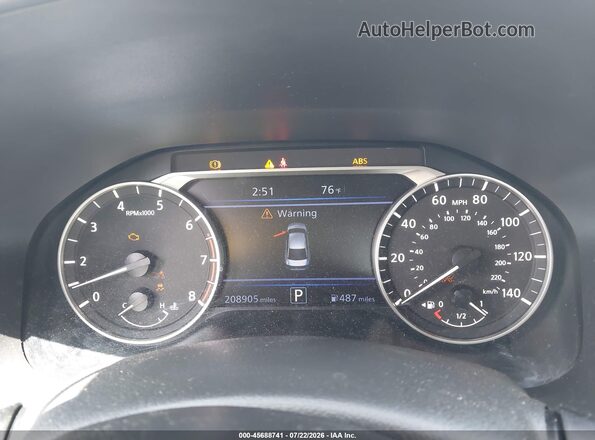 1N4BL4EV0KC228082 2019 NISSAN ALTIMA Gray Vista de los asientos traseros