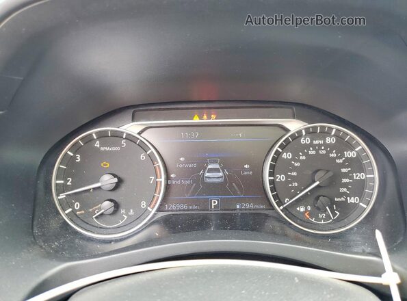 1N4BL4EV0LC157533 2020 NISSAN ALTIMA Угольный Вид щитка приборов