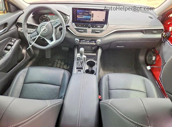 1N4BL4EV0SN414113 2025 NISSAN ALTIMA Red Вид панелі приладів