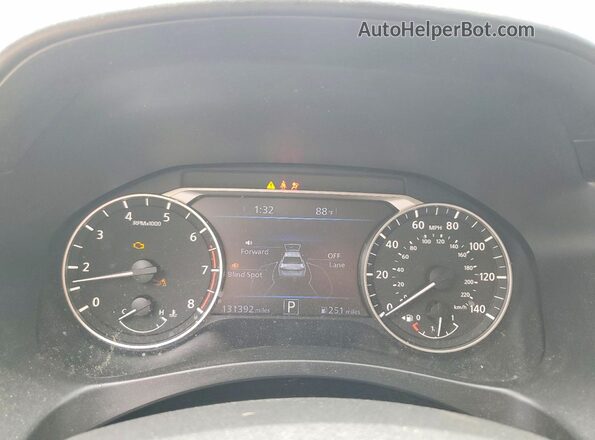 1N4BL4EV2KC113659 2019 NISSAN ALTIMA Black Սարքավորումների վահանակի տեսք