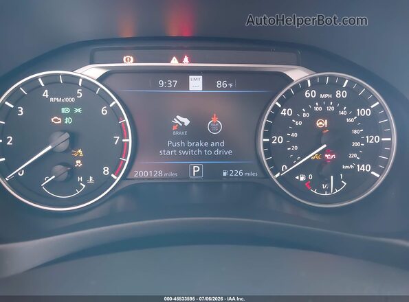 1N4BL4EV2KC258037 2019 NISSAN ALTIMA Серебряный Вид задних сидений