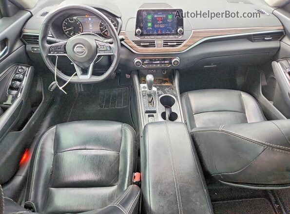 1N4BL4EV2LC143195 2020 NISSAN ALTIMA Черный Вид панели приборов