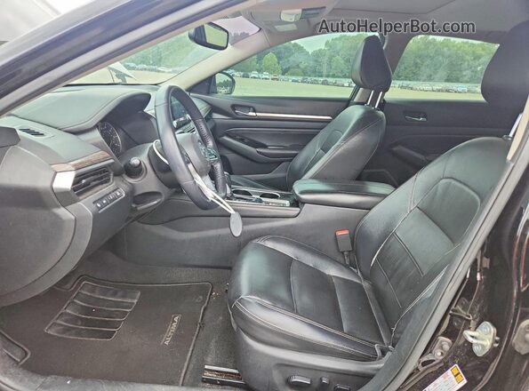 1N4BL4EV2LC143195 2020 NISSAN ALTIMA Черный Вид салона спереди