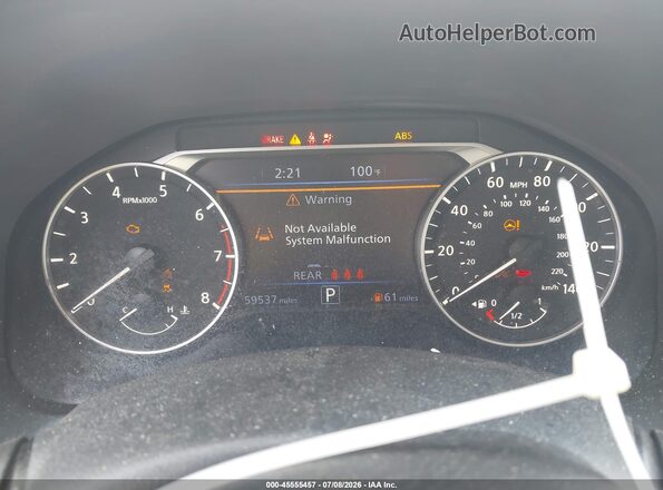 1N4BL4EV2PN394910 2023 NISSAN ALTIMA Серебряный Вид задних сидений