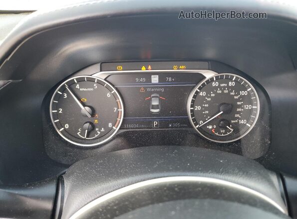 1N4BL4EV3KC150820 2019 NISSAN ALTIMA Silver Սարքավորումների վահանակի տեսք