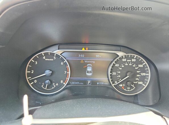 1N4BL4EV3KC192727 2019 NISSAN ALTIMA Серый Вид щитка приборов