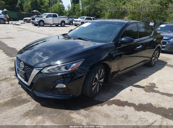 1N4BL4EV3LC114322 2020 NISSAN ALTIMA Black Առջևի ձախ երեք քառորդ տեսարան